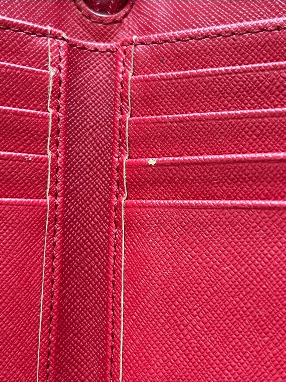 🌸Vintage Coach Red Turnlock Wristlet